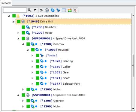 Building Asset Type models in the Asset Type Tree