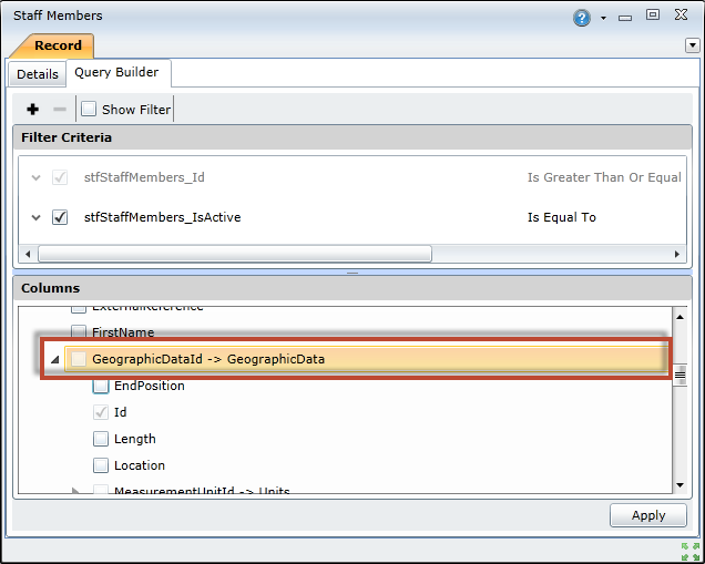 Location Query Box Maps